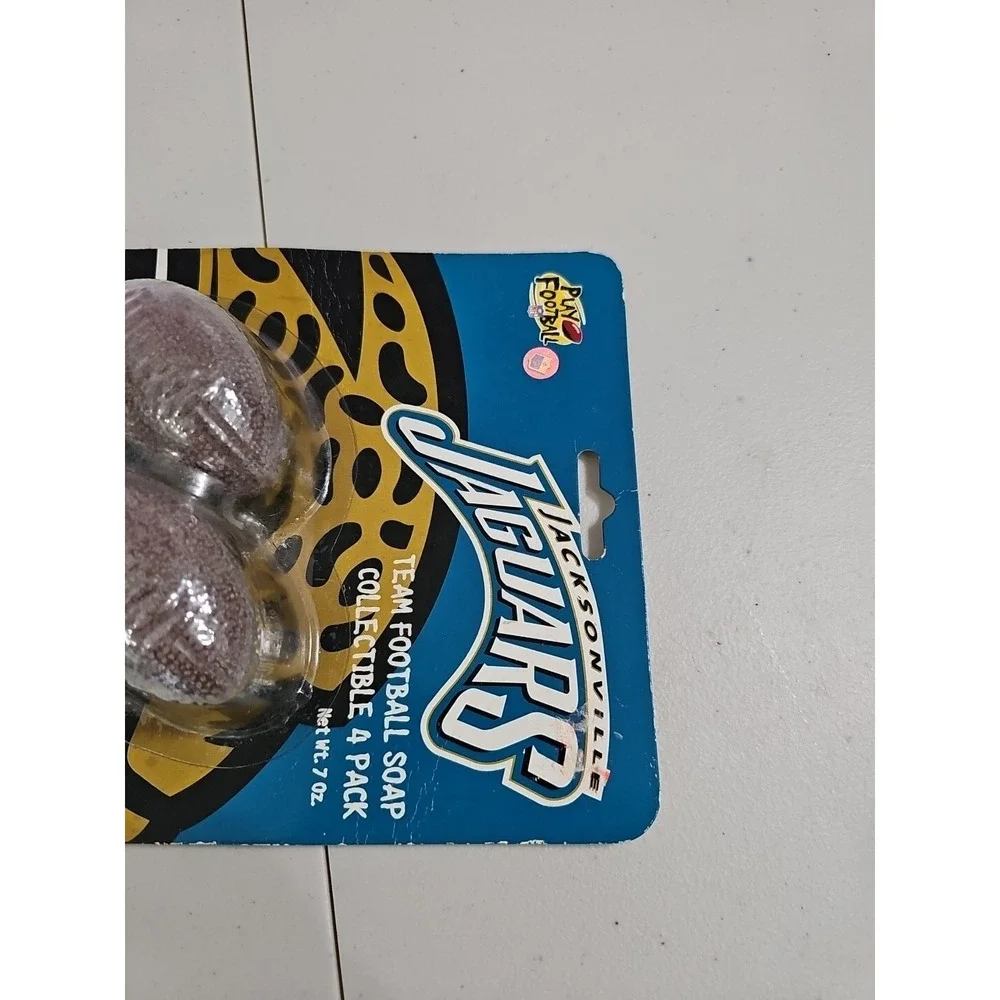 Vintage Jacksonville Jaguars‎ Football Bar Soap 4 Pack